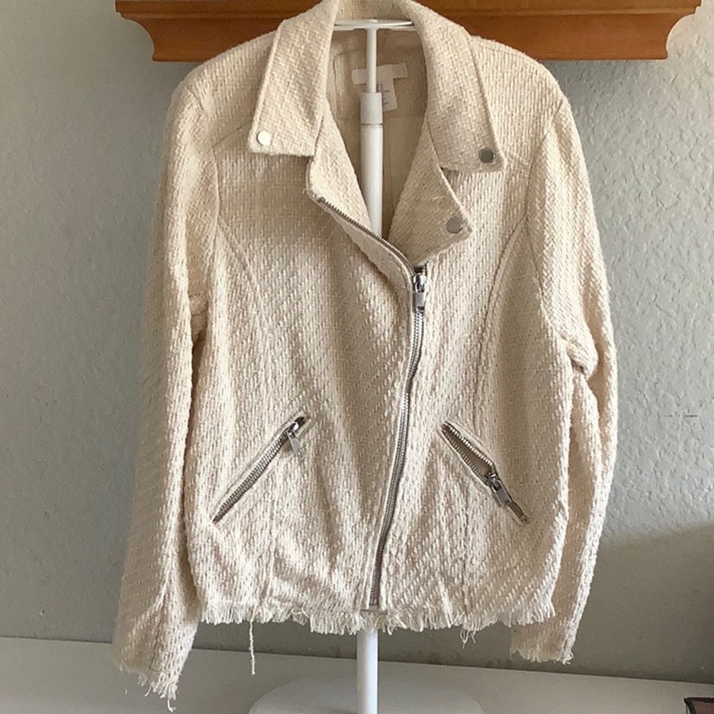 H&M Tweed-like crop jacket